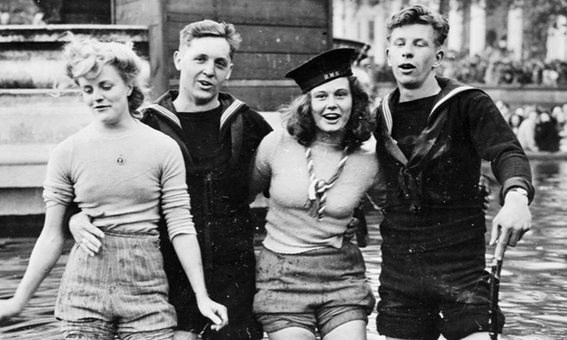 VE Day celebrations, London, 1945